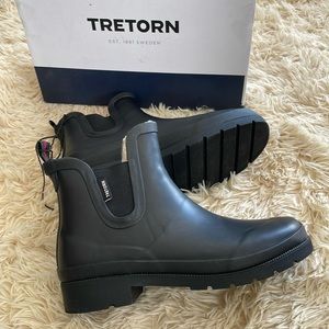 Tretorn Black Ankle Boots